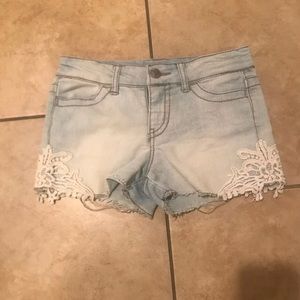 Cherokee girls jean shorts